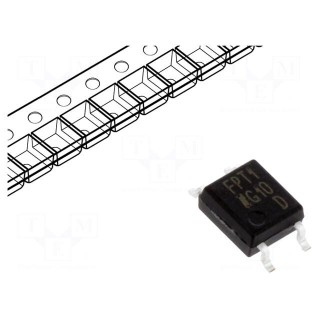 Optocoupler | SMD | Ch: 1 | OUT: transistor | Uinsul: 3.75kV | Uce: 35V