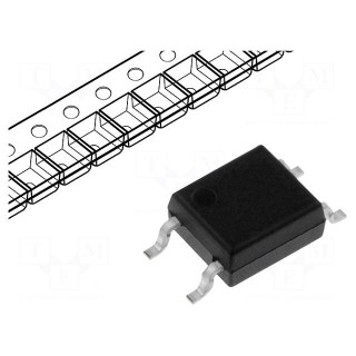 Optocoupler | SMD | Ch: 1 | OUT: transistor | Uinsul: 3.75kV | Uce: 300V