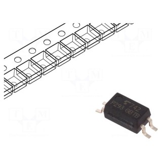Optocoupler | SMD | Ch: 1 | OUT: transistor | Uinsul: 3.75kV | Uce: 80V