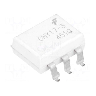 Optocoupler | SMD | Ch: 1 | OUT: transistor | Uinsul: 4.17kV | Uce: 100V