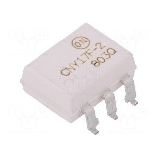 Optocoupler | SMD | Ch: 1 | OUT: transistor | Uinsul: 4.17kV | Uce: 100V