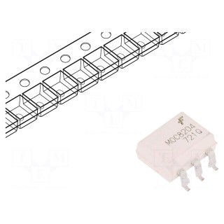 Optocoupler | SMD | Ch: 1 | OUT: transistor | Uinsul: 4.17kV | Uce: 400V