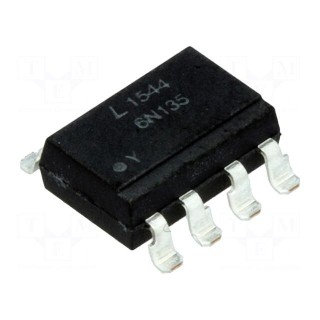 Optocoupler | SMD | Ch: 1 | OUT: transistor | Uinsul: 5kV | Uce: 20V | reel