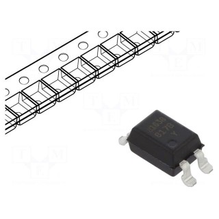 Optocoupler | SMD | Ch: 1 | OUT: transistor | Uinsul: 5kV | Uce: 35V | reel
