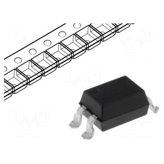 Optocoupler | SMD | Ch: 1 | OUT: transistor | Uinsul: 5kV | Uce: 70V