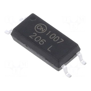 Optocoupler | SMD | Ch: 1 | OUT: transistor | Uinsul: 5kV | Uce: 70V | SOP4