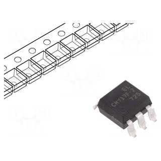 Optocoupler | SMD | Channels: 1 | Out: transistor | Uinsul: 5kV | Uce: 80V
