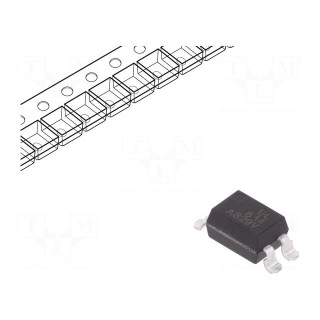 Optocoupler | SMD | Ch: 1 | OUT: transistor | Uinsul: 5kV | Uce: 80V | EL814