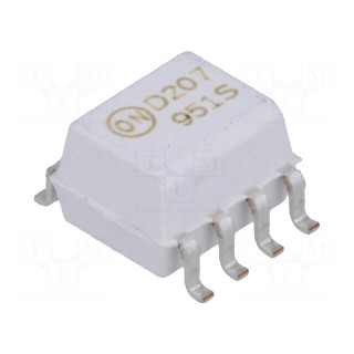 Optocoupler | SMD | Channels: 2 | Out: transistor | Uinsul: 5.3kV | SO8