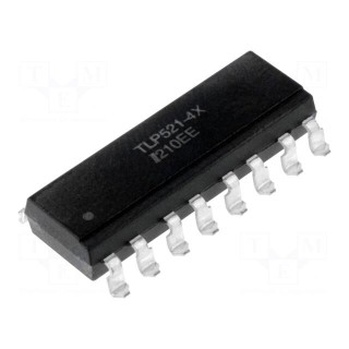 Optocoupler | SMD | Channels: 4 | Out: transistor | Uinsul: 2.5kV