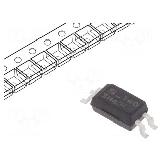 Optocoupler | SMD | Channels: 1 | Out: transistor | Uinsul: 2.5kV