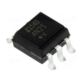 Optocoupler | SMD | Ch: 1 | OUT: transistor | Uinsul: 2.5kV | Uce: 30V