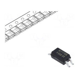 Optocoupler | SMD | Ch: 1 | OUT: transistor | Uinsul: 3.75kV | Uce: 70V