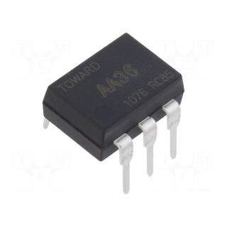 Optocoupler | THT | Ch: 1 | OUT: MOSFET | DIP6 | 36 | 60V
