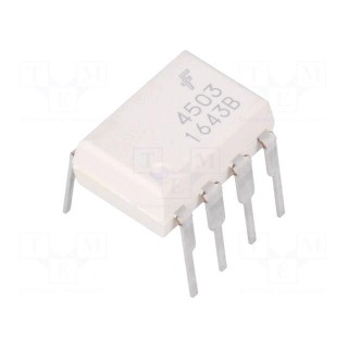 Optocoupler | THT | Channels: 1 | Out: transistor | 5kV | 1Mbps | DIP8