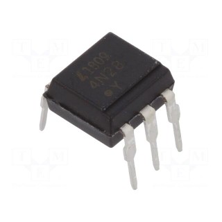 Optocoupler | THT | Channels: 1 | Out: transistor | Uinsul: 0.5kV | DIP6