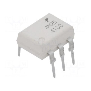 Optocoupler | THT | Ch: 1 | OUT: transistor | Uinsul: 0.85kV | Uce: 30V