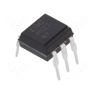 Optocoupler | THT | Channels: 1 | Out: transistor | Uinsul: 1.5kV | DIP6