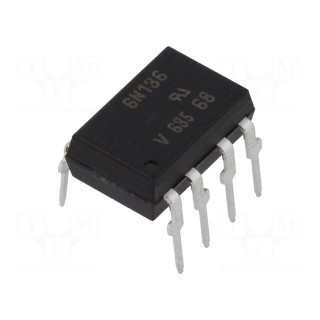 Optocoupler | THT | Ch: 1 | OUT: transistor | Uinsul: 5.3kV | 1Mbps | DIP8