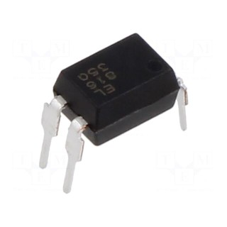 Optocoupler | THT | Ch: 1 | OUT: transistor | Uinsul: 5kV | Uce: 80V | DIP4