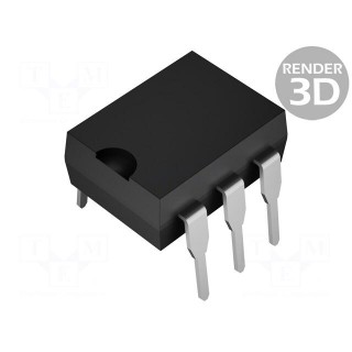 Optocoupler | THT | Ch: 1 | OUT: transistor | Uinsul: 5kV | Uce: 80V | DIP6
