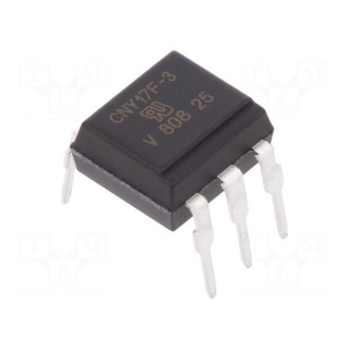 Optocoupler | THT | Channels: 1 | Out: transistor | Uinsul: 5kV | Uce: 80V