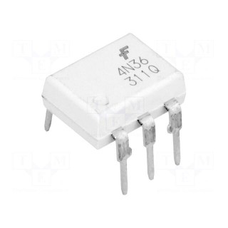 Optocoupler | THT | Channels: 1 | Out: transistor | Uinsul: 7.5kV | DIP6