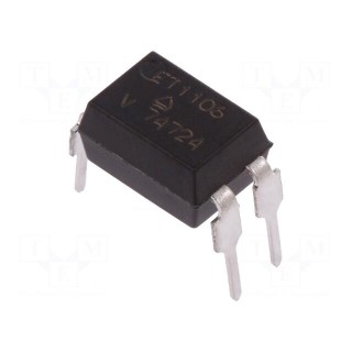 Optocoupler | THT | Ch: 1 | OUT: transistor | Uinsul: 8kV | Uce: 70V | DIP4