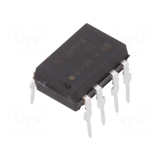 Optocoupler | THT | Ch: 2 | OUT: transistor | Uinsul: 5.3kV | Uce: 70V