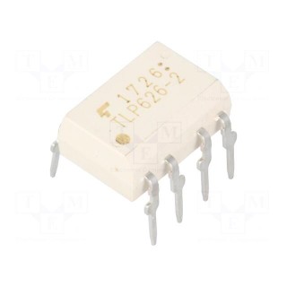 Optocoupler | THT | Ch: 2 | OUT: transistor | Uinsul: 5kV | Uce: 55V | DIP8