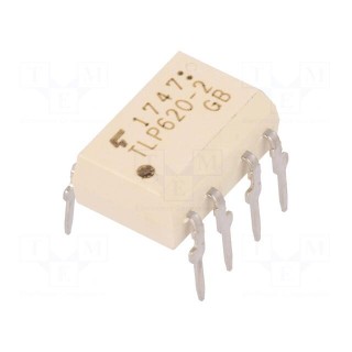 Optocoupler | THT | Channels: 2 | Out: transistor | Uinsul: 5kV | Uce: 55V