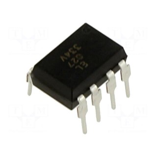 Optocoupler | THT | Ch: 2 | OUT: transistor | Uinsul: 5kV | Uce: 80V | DIP8
