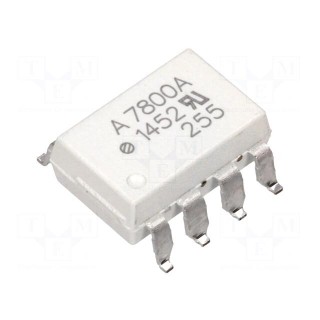 Optocoupler | SMD | Ch: 1 | OUT: isolation amplifier | 3.75kV | 15kV/μs