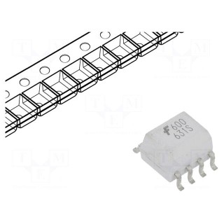 Optocoupler | SMD | Ch: 1 | OUT: logic | 3.75kV | SO8
