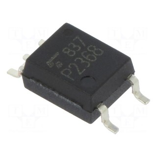Optocoupler | SMD | Ch: 1 | OUT: open collector | Uinsul: 3.75kV | 20Mbps