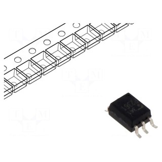 Optocoupler | SMD | Ch: 1 | OUT: open collector | Uinsul: 3.75kV | SO6