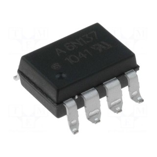 Optocoupler | SMD | Ch: 1 | OUT: Schmitt trigger | CTR@If: 19-50%@16mA