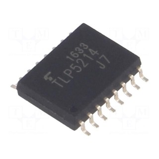Optocoupler | SMD | Channels: 2 | Out: IGBT driver | Uinsul: 5kV | SO16L