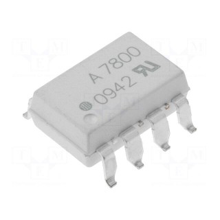 Optocoupler | SMD | Out: isolation amplifier | 3.75kV | Gull wing 8