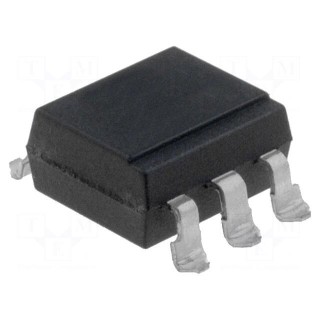 Optocoupler | SMD | Ch: 1 | OUT: transistor | Uinsul: 5kV | Uce: 80V