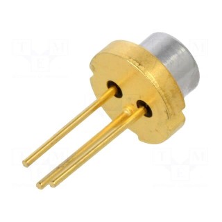 Diode: laser | 630÷645nm | 20mW | 14/35 | TO18 | THT | 2.3÷2.4VDC | red