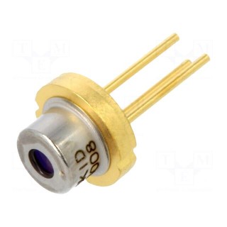 Diode: laser | 645÷660nm | 7mW | 8/28 | THT | 2.5÷6VDC | red