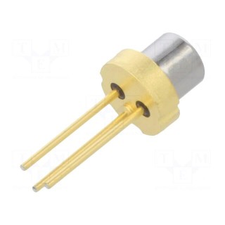 Diode: laser | 645÷660nm | 7mW | 9/28 | THT | 2.2÷2.5VDC | red