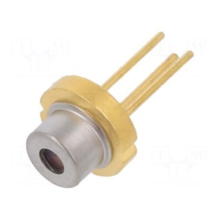 Diode: laser | 655÷665nm | 100mW | 11/28 | TO56 | THT | 2.3÷2.6VDC | red