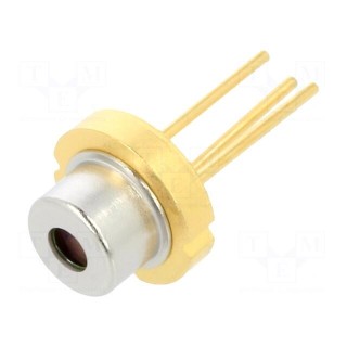 Diode: laser | 660-678nm | 5mW | 9/32 | TO18 | Mounting: THT | 2.2÷2.6VDC
