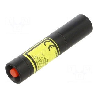 Module: laser | 5mW | red | line | 650nm | 2.8÷4.5VDC | 10÷30mA | 90°