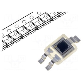 PIN IR photodiode | Smart DIL | SMD | 850nm | 380÷1100nm | 1nA | 120mW