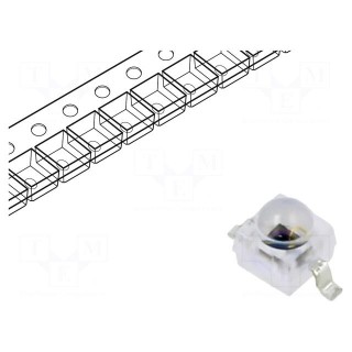 PIN photodiode | 1.8mm | Gull wing | SMD | 900nm | 350÷1120nm | 35°