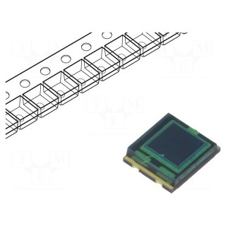 PIN photodiode | 65° | Dim: 5x4.24x1.12mm | λp max: 540nm | 7.5mm2