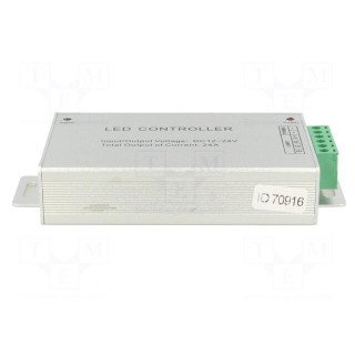 LED controller | RGB lighting control | Channels: 3 | 24A | silver